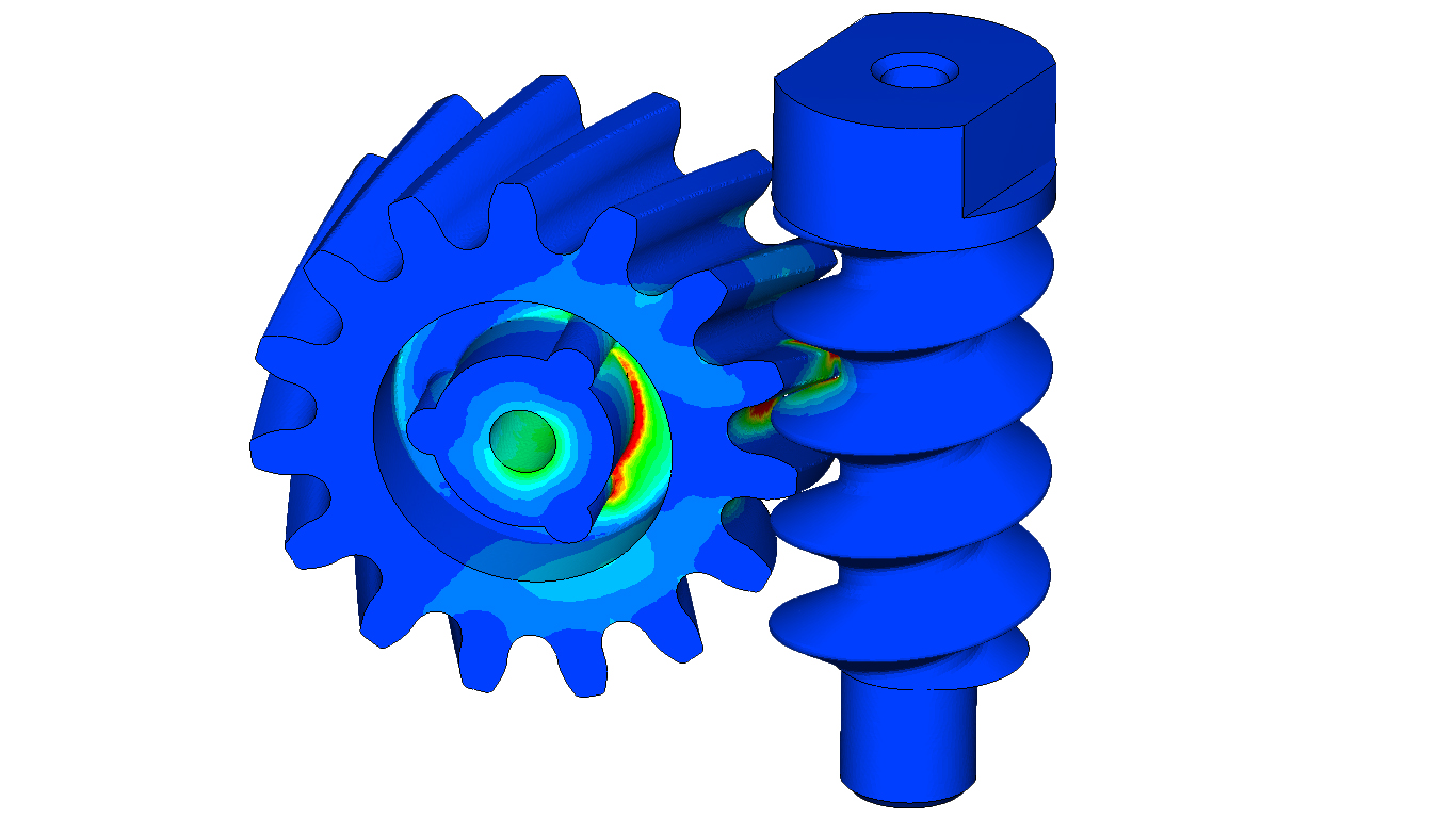 Worm-gear-analysis